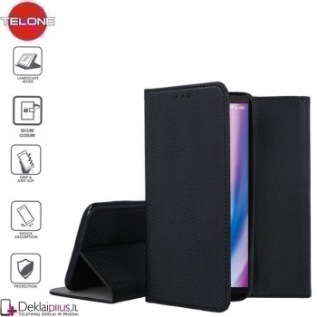 Telone smart magnet serijos atverčiamas dėklas - juodas (Alcatel 1B 2020) Telone smart magnet serijos atverčiamas dėklas - juodas (Alcatel 1B 2020)